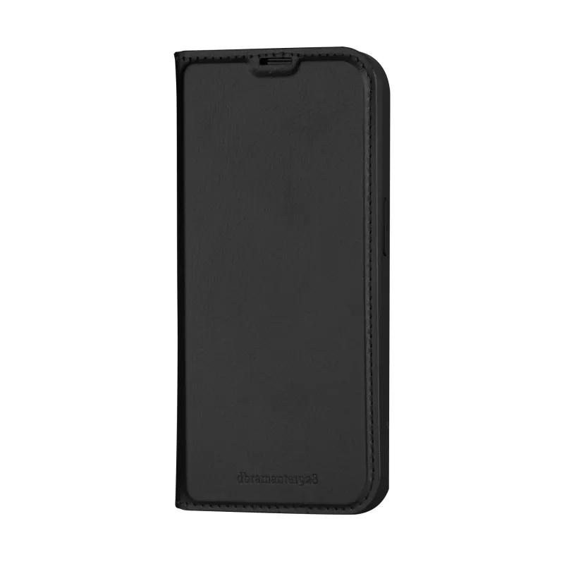 Folio-kotelo dbramante1928 Bulk Bergen iPhone 15 musta