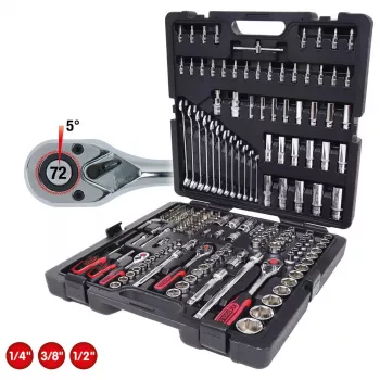 Hylsyavainsarja KS Tools 918.0216 216 päätä imperial 11,6 kg