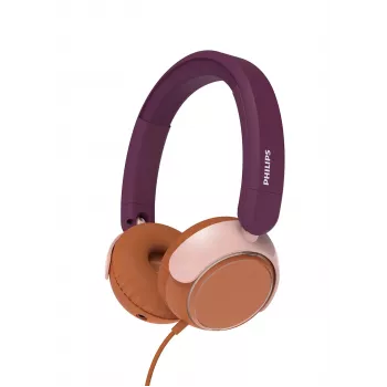 Philips 2000 series TAK2000MP/00 kuulokkeet/headset johdollinen panta puhelut/musiikki USB Type-C oranssi, violetti, vaaleanpunainen