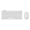 Näppäimistö-hiiri-sarja TRUST Lyra Mini Wireless QWERTZ (RF + Bluetooth) valkoinen, saksalainen näppäimistöasettelu