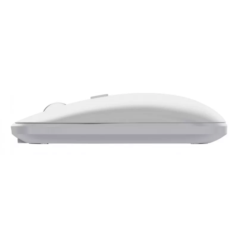 Näppäimistö-hiiri-sarja TRUST Lyra Mini Wireless QWERTZ (RF + Bluetooth) valkoinen, saksalainen näppäimistöasettelu