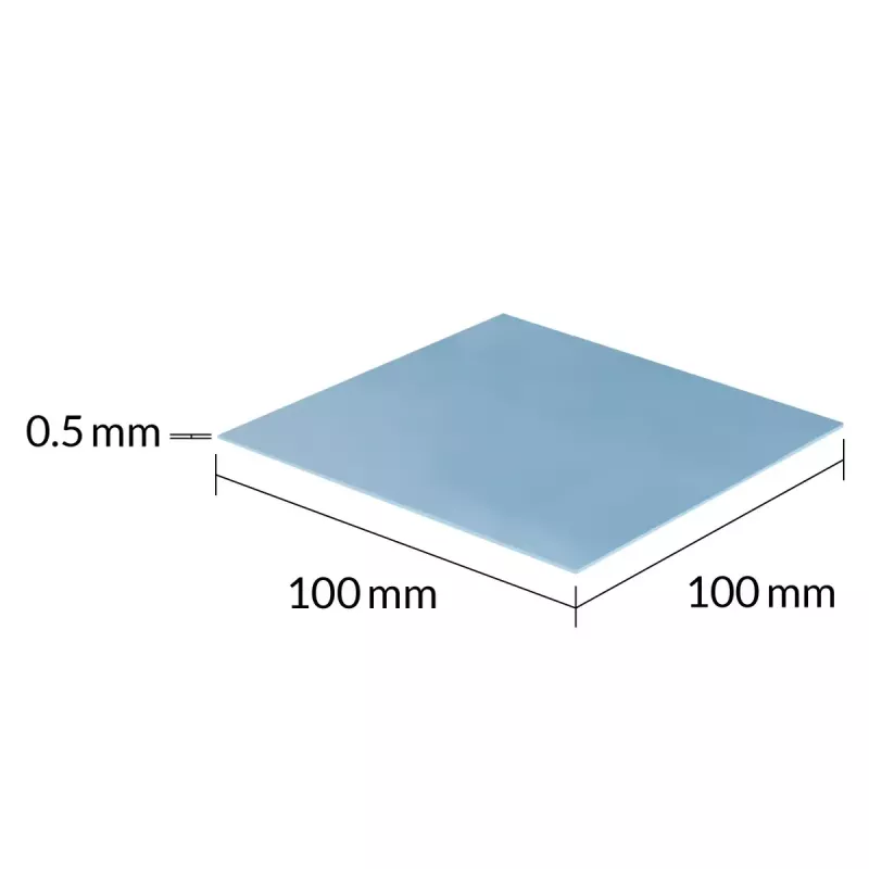 ARCTIC TP-3 Premium Performance -lämpötyyny 100 x 100 mm, 0,5 mm