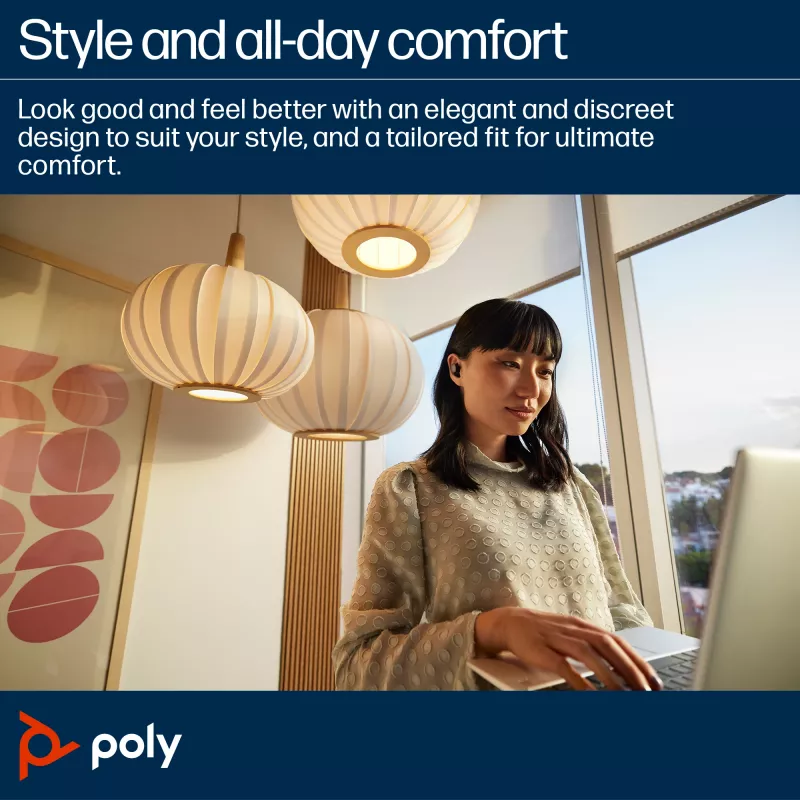 HP Poly Voyager Free 20 Gray -nappikuulokkeet +Basic-latauskotelo, harmaa, Kiina, aktiivinen, Windows 10, Windows 11, MacOS, 157 mm