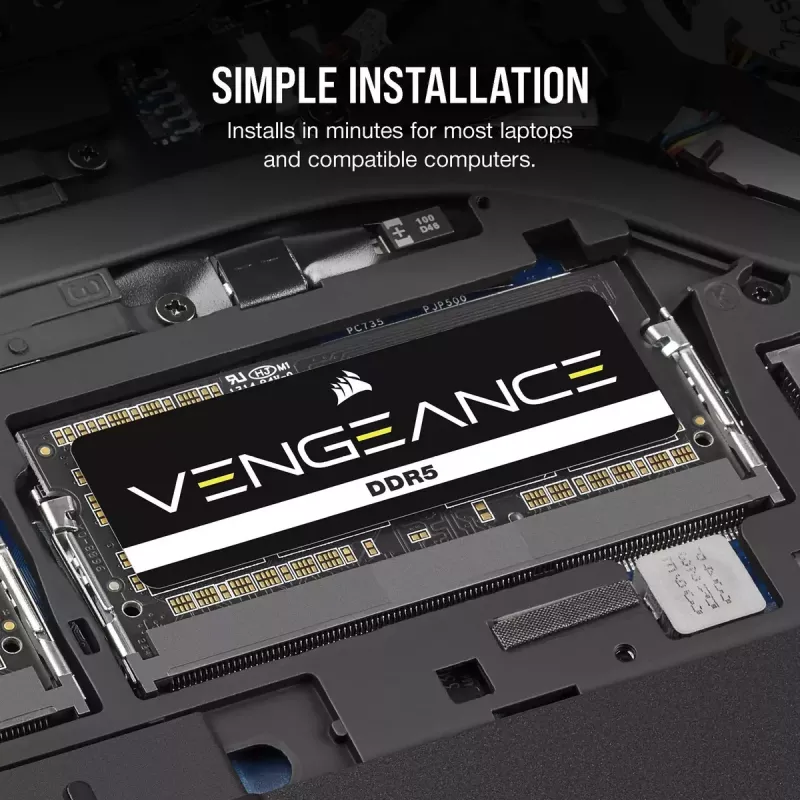 Corsair Vengeance - DDR5 - moduuli - 48 GB - SO DIMM 262-PIN