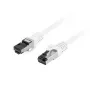 LANBERG verkkokaapeli Cat8.1 S/FTP (S-STP) RJ-45–RJ-45 valkoinen 2 m