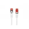 LANBERG Cat6 S/FTP (S-STP) verkkokaapeli, RJ-45–RJ-45, 2 m, valkoinen