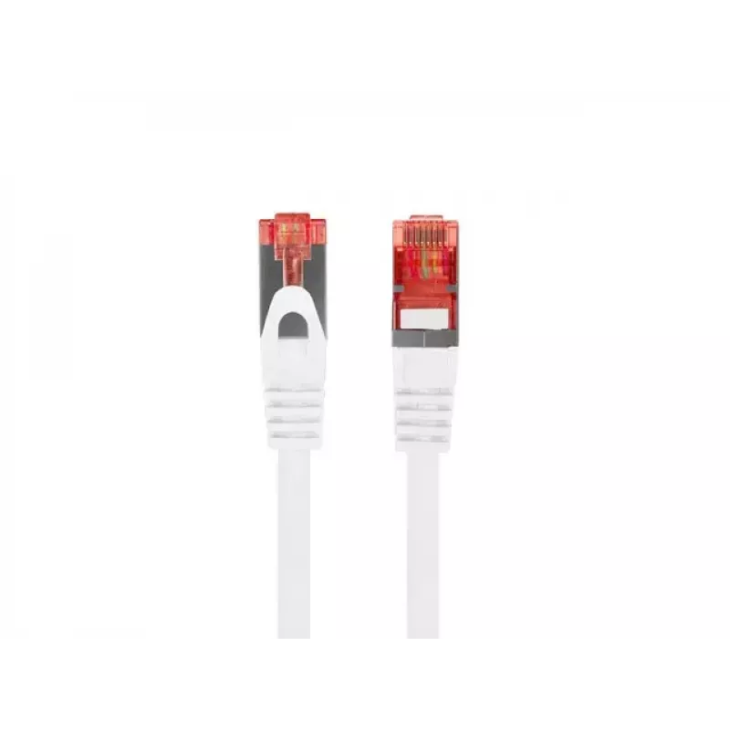 LANBERG Cat6 S/FTP (S-STP) verkkokaapeli, RJ-45–RJ-45, 2 m, valkoinen