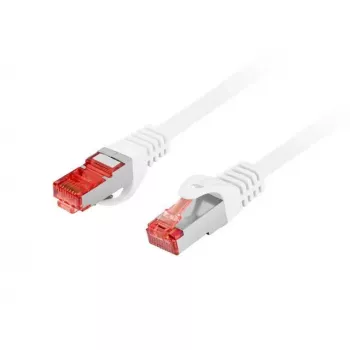 LANBERG Cat6 S/FTP (S-STP) verkkokaapeli, RJ-45–RJ-45, 2 m, valkoinen
