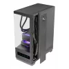 PC-kotelo TACENS MARS MC-PULSAR LCD ATX Midi Tower, karkaistu lasi, etu-LCD, USB-C, tukee GPU 33,2 cm