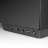 PC-kotelo TACENS MARS MC-PULSAR LCD ATX Midi Tower, karkaistu lasi, etu-LCD, USB-C, tukee GPU 33,2 cm