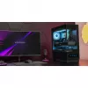 PC-kotelo TACENS MARS MC-PULSAR LCD ATX Midi Tower, karkaistu lasi, etu-LCD, USB-C, tukee GPU 33,2 cm