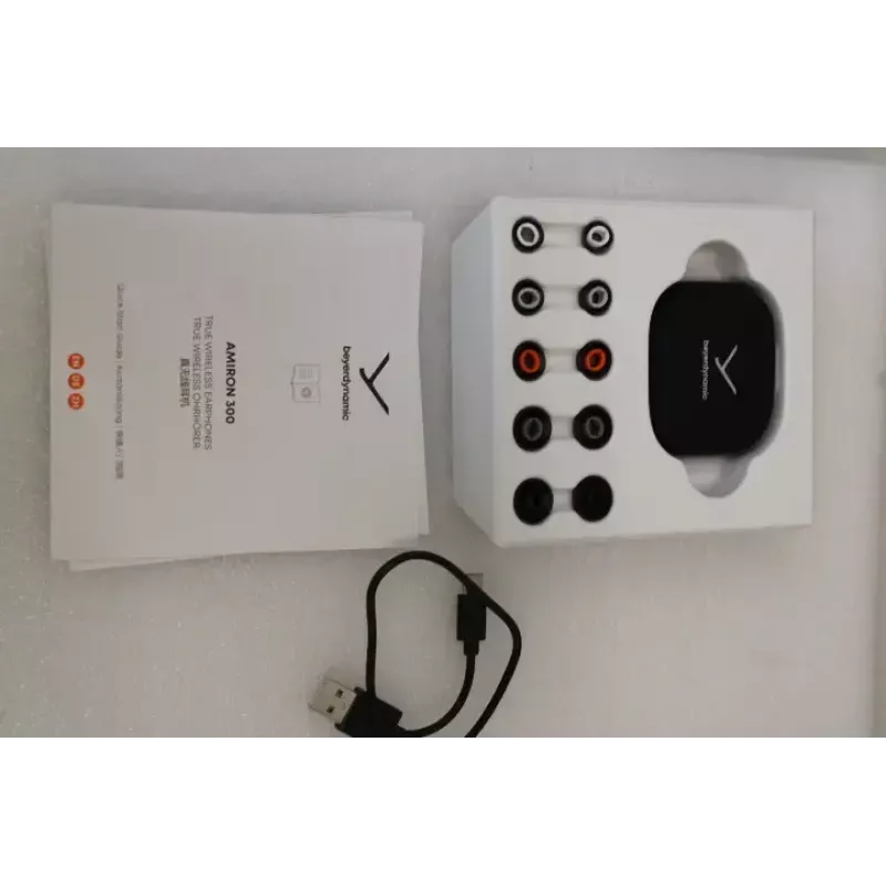 TWS-kuulokkeet Beyerdynamic AMIRON 300, latauskotelo, sisäänrakennettu mikrofoni, Bluetooth, ANC — musta