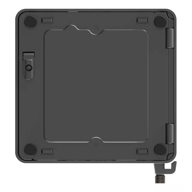 Mini-PC-barebone ASUS NUC 15 Pro ohut Kit RNUC15CRKI300000 — Core 3 100U jopa 4,7 GHz, ei RAM, Intel Graphics, Wi‑Fi 6/7, Bluetooth 5.4, 1Gb + 2.5Gb Ethernet, musta