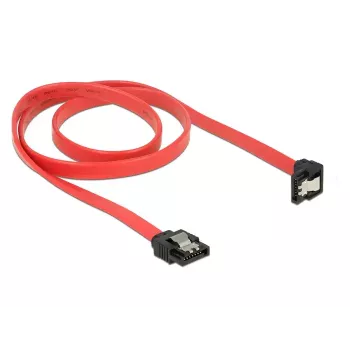 SATA-kaapeli DeLOCK 83980 0.7 m musta punainen