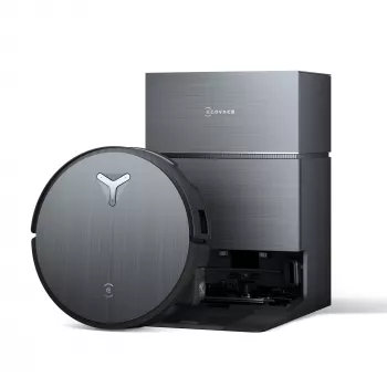 Imurirobotti Ecovacs Deebot X11 Pro Omni — musta, Li‑Ion 6400 mAh, 206 min käyttöaika, 0,22 L pölysäiliö, telakka-asema 2,5 L