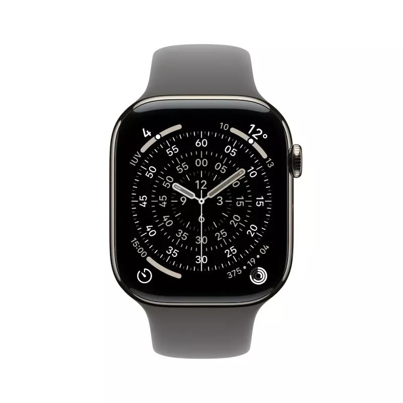 Älykello Apple Watch Series 11 GPS + Cellular 46mm titanium-kuori grey-rannekkeella