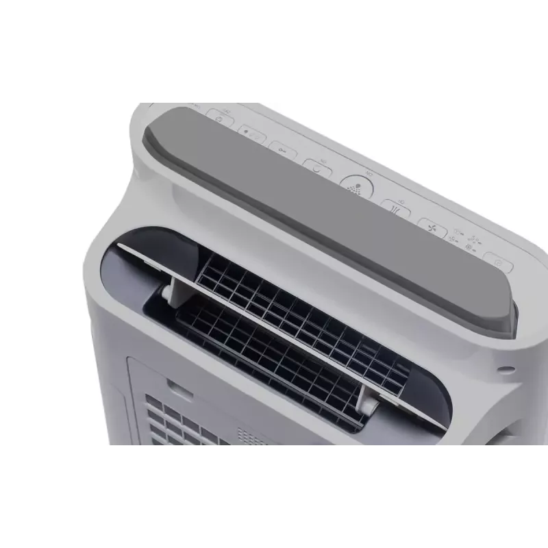 Ilmanpuhdistin Sharp UA-HD50E-L — 38 m² kattavuus, 306 m³/h, 55 dB, 54 W, harmaa, 7,9 kg
