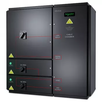 APC SYMMETRA PX 96/160KW SEINÄASENNUS-HUOLTOSIVUKIERTO-PANEELI, 400V