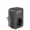 APC PME1WU2B-GR ylijännitesuoja musta, harmaa 1 AC-lähtö 230 V