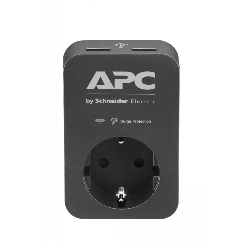 APC PME1WU2B-GR ylijännitesuoja musta, harmaa 1 AC-lähtö 230 V