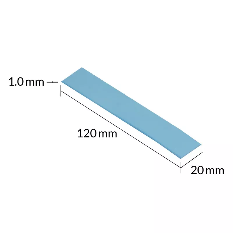 ARCTIC TP-3 Premium Performance lämpötyyny 120 x 20 mm, 1 mm