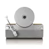 Hihnavetoinen audiosoitin Lenco LSA-071SI, täysautomaattinen, harmaa, Bluetooth, 3,5 mm, 10 W