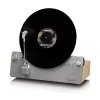 Hihnavetoinen audiosoitin Lenco LSA-071SI, täysautomaattinen, harmaa, Bluetooth, 3,5 mm, 10 W