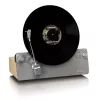Hihnavetoinen audiosoitin Lenco LSA-071SI, täysautomaattinen, harmaa, Bluetooth, 3,5 mm, 10 W