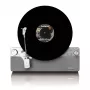 Hihnavetoinen audiosoitin Lenco LSA-071SI, täysautomaattinen, harmaa, Bluetooth, 3,5 mm, 10 W