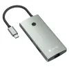 Techly IUSB32C-HUB6HPDI USB-keskitin USB 3.2 Gen 1 (3.1 Gen 1) Type-C 5000 Mbit/s alumiini