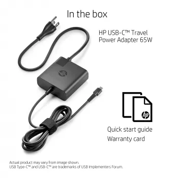 HP X7W50AA 65W SFF USB-C verkkolaite, EURO