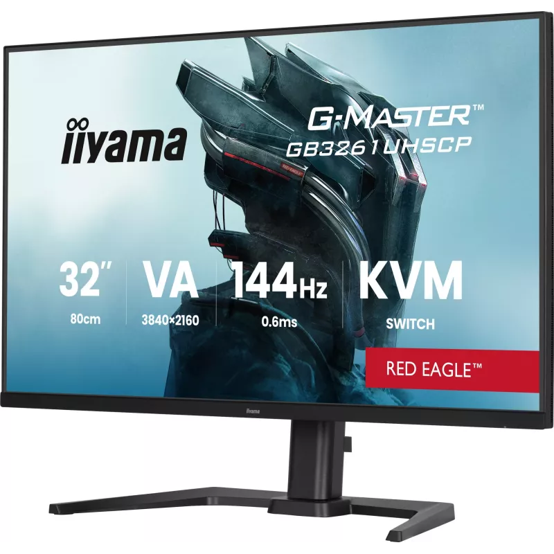 iiyama G-MASTER GB3261UHSCP-B1 80 cm (31,5 tuuman) 4K Ultra HD LED-tietokonenäyttö – musta