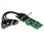 StarTech.com 4 portin PCI Express PCIe Serial Combo -kortti - 2 x RS232 2 x RS422 / RS485