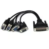 StarTech.com 4 portin PCI Express PCIe Serial Combo -kortti - 2 x RS232 2 x RS422 / RS485