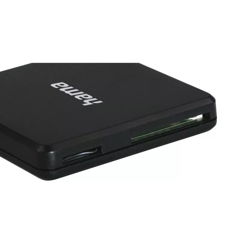 Hama USB 3.0 -monikortinlukija, SD/microSD/CF, musta