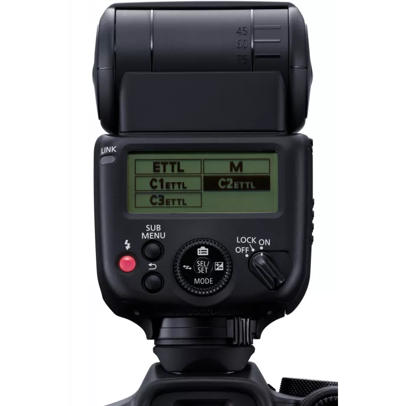 Videokameran salama Canon Speedlite EL-10 musta AA-paristo 287 g