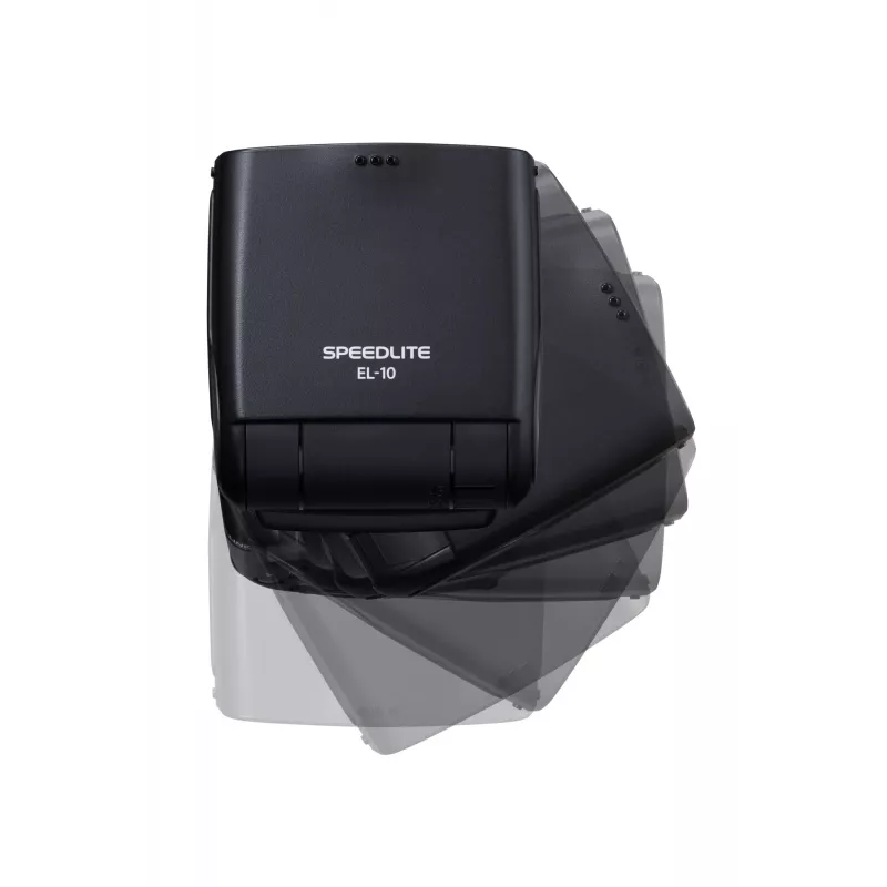 Videokameran salama Canon Speedlite EL-10 musta AA-paristo 287 g