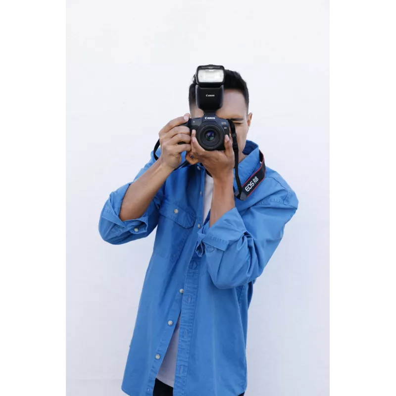 Videokameran salama Canon Speedlite EL-10 musta AA-paristo 287 g