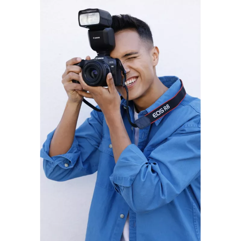 Videokameran salama Canon Speedlite EL-10 musta AA-paristo 287 g