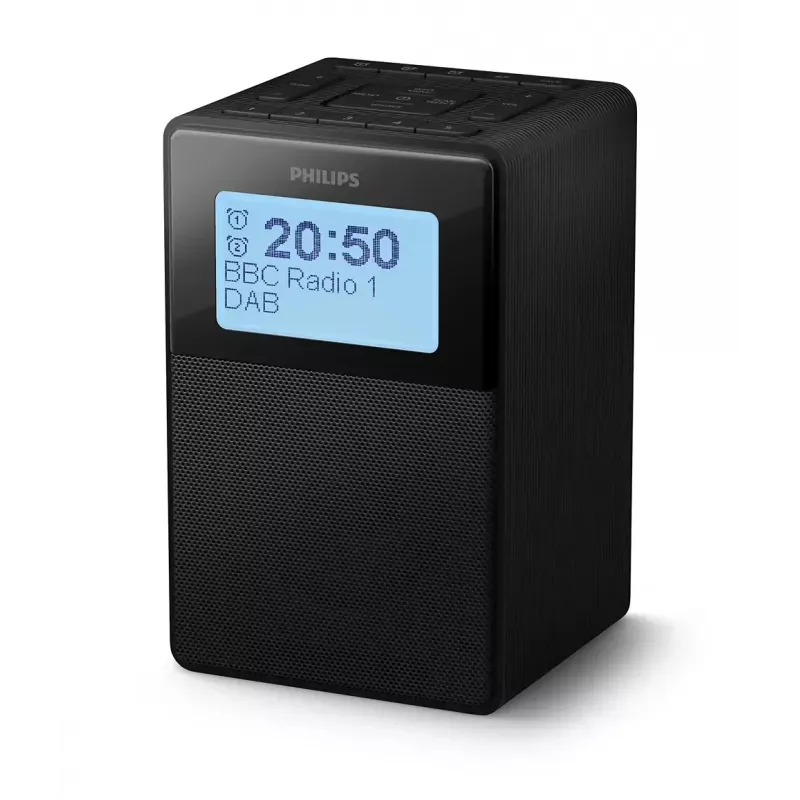Digitaalinen herätyskello Philips TAR5100/10 musta 12/24 h LCD Bluetooth