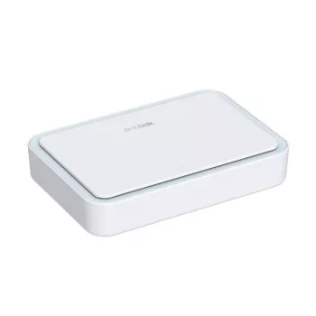 D-Link AX3000 Wi-Fi 6 matkareititin, matkapuhelinverkkoreititin, valkoinen, kannettava, Wi-Fi 6 (802.11ax), 4G, 5G, MicroSD (TransFlash)