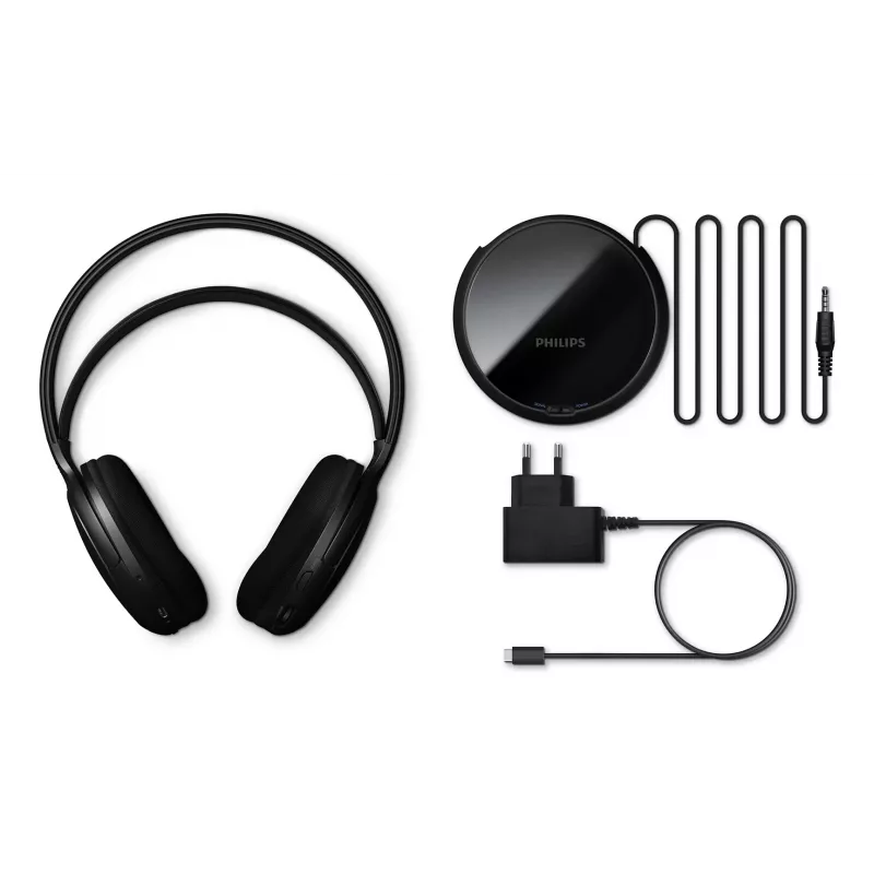 Philips SHC5200M2/12 kuulokkeet/kuulokemikrofoni langaton panta TV USB Type-C musta