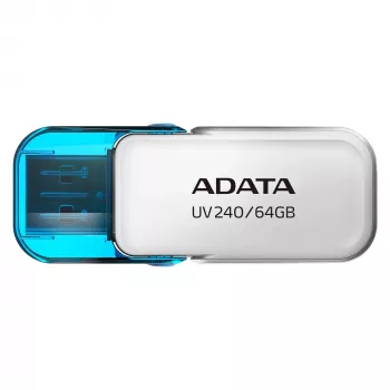 ADATA UV240 USB-muistitikku 64 GB USB Type-A 2.0 sininen, valkoinen