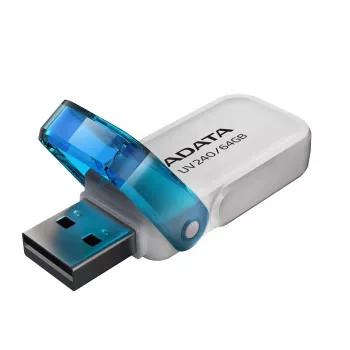 ADATA UV240 USB-muistitikku 64 GB USB Type-A 2.0 sininen, valkoinen
