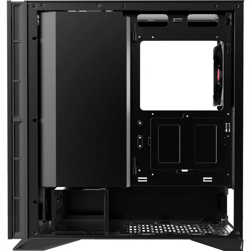 Tietokonekotelo RAIJINTEK Zofos Elite SF4, Tower-kotelo, musta