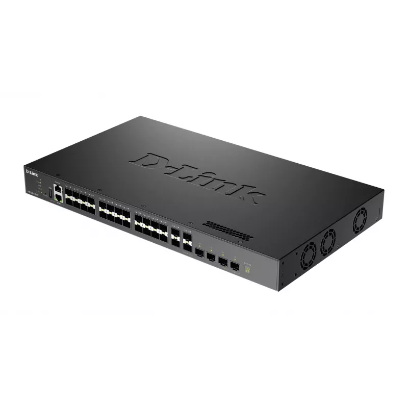D-Link Layer 3 Stackable 10 Gigabit Managed -kytkimet, Managed, L3, täysduplex, räkkiasennus