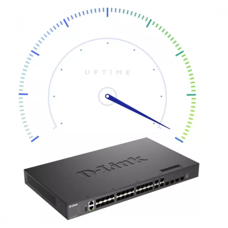 D-Link Layer 3 Stackable 10 Gigabit Managed -kytkimet, Managed, L3, täysduplex, räkkiasennus