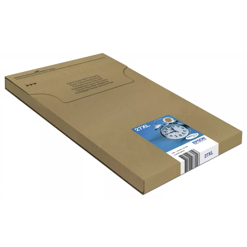 Epson herätyskello monipakkaus 3-värinen 27XL DURABrite Ultra muste EasyMail