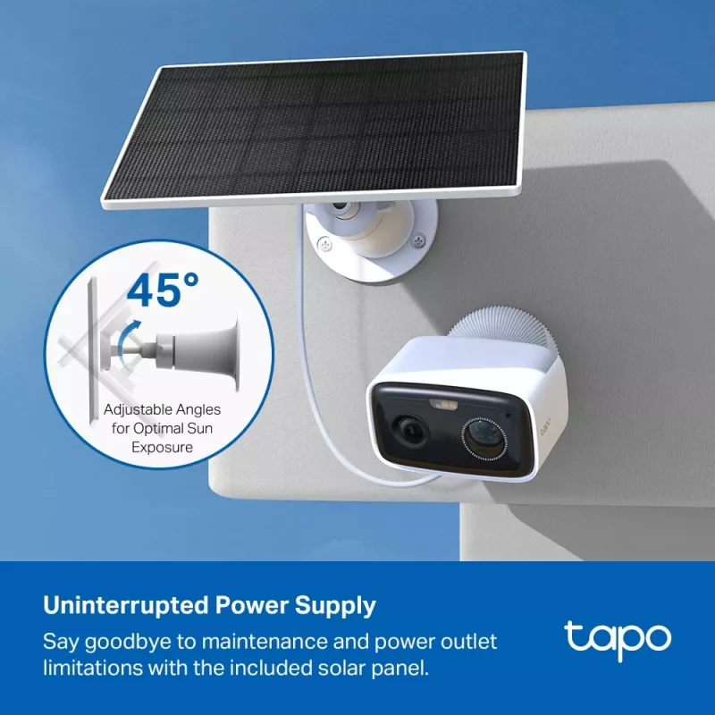 TP-Link Tapo C400 KIT Box IP-valvontakamera ulkokäyttöön 1920 x 1080 pikseliä seinä