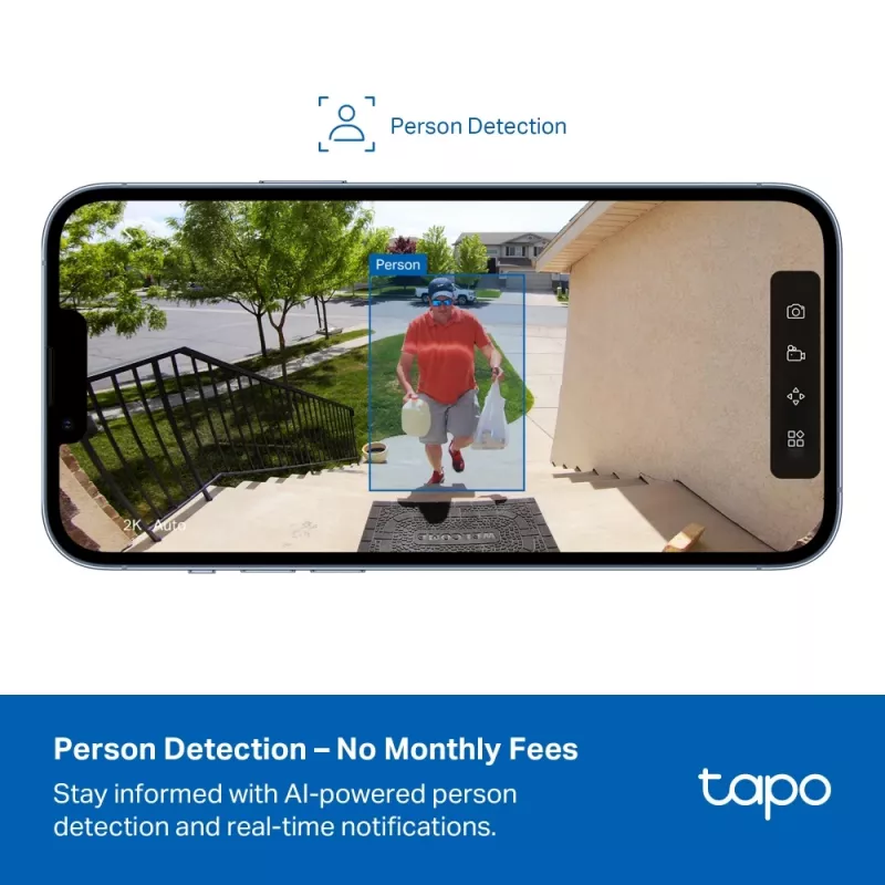 TP-Link Tapo C400 KIT Box IP-valvontakamera ulkokäyttöön 1920 x 1080 pikseliä seinä